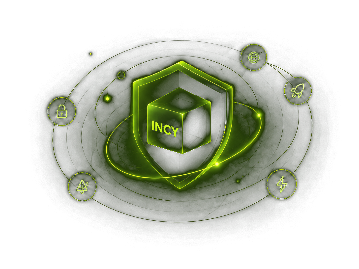 Щит INCY и символы соединения